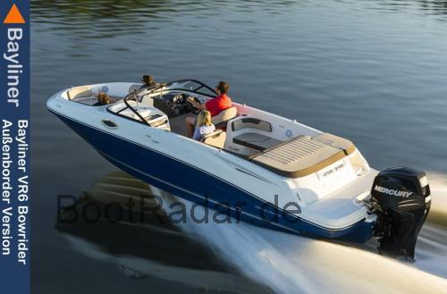 Bayliner VR6 Outboard  technische daten 